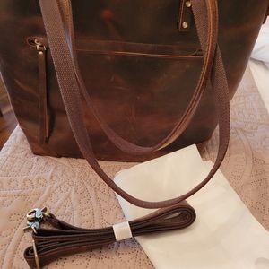 Leather Tote Bag